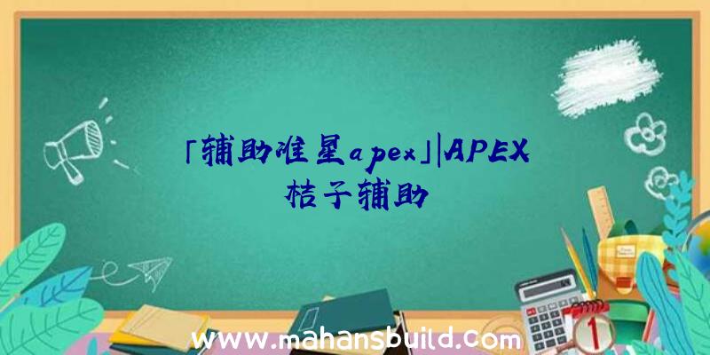 「辅助准星apex」|APEX桔子辅助